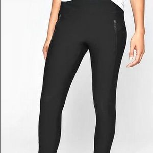 ATHLETA ZIPPER TROUSER PANTS